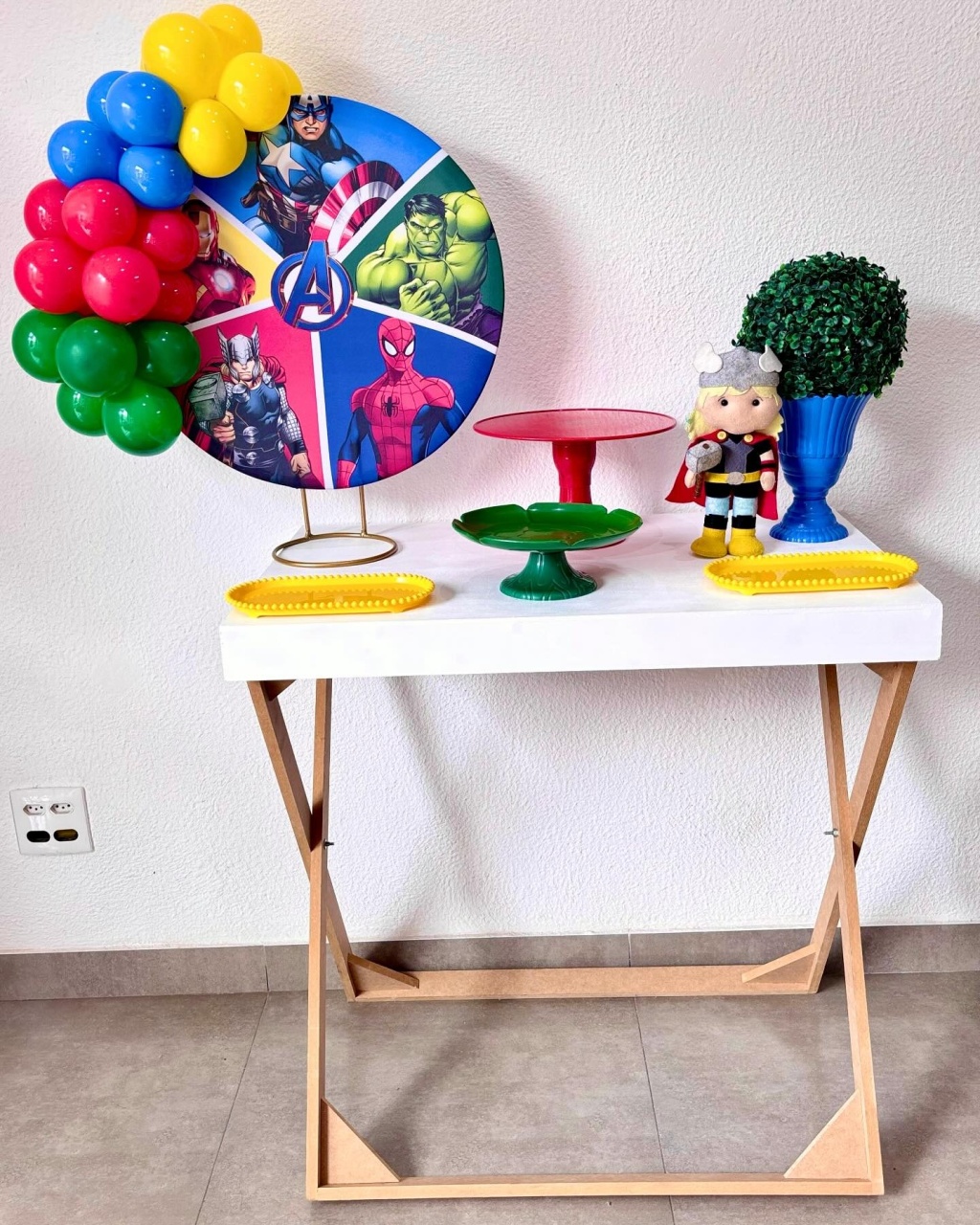 Mini Festa - Os Vingadores 2/ Herois - Afestapegueemonte