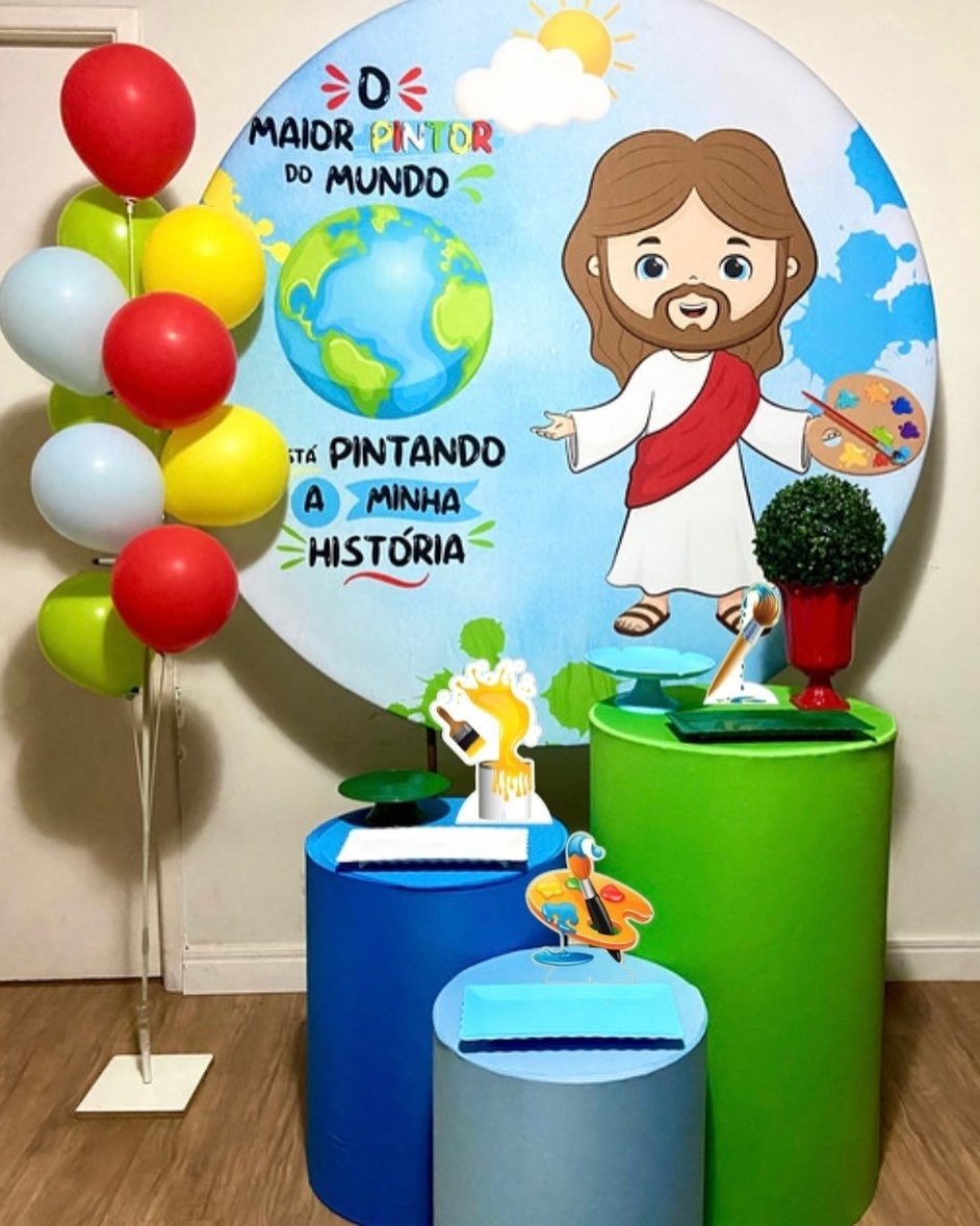 Jesus | O Maior Pintor Do Mundo - Afestapegueemonte