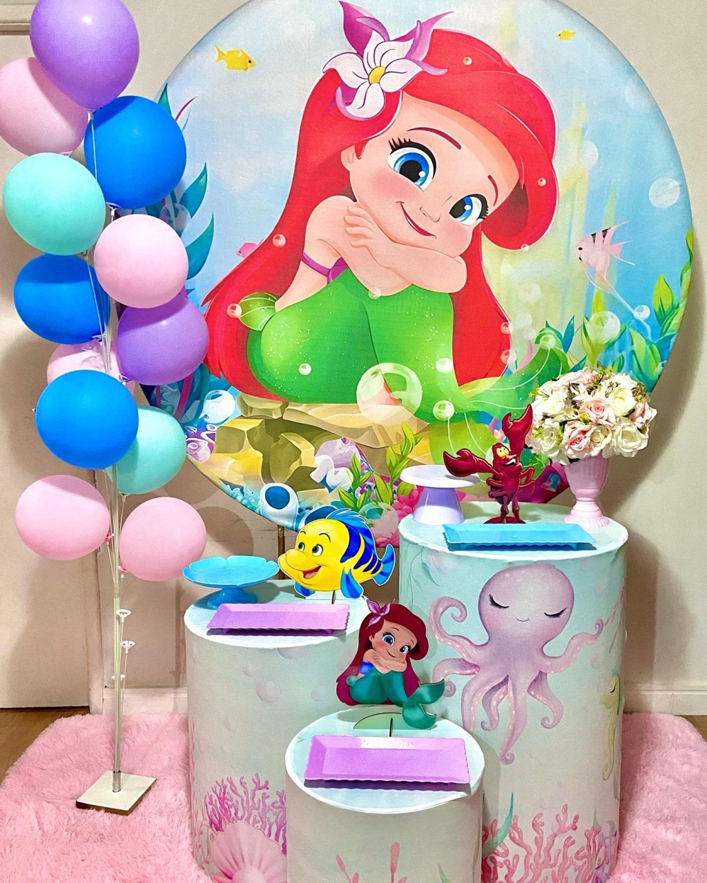 A Pequena Sereia | Ariel | Infantil - Afestapegueemonte