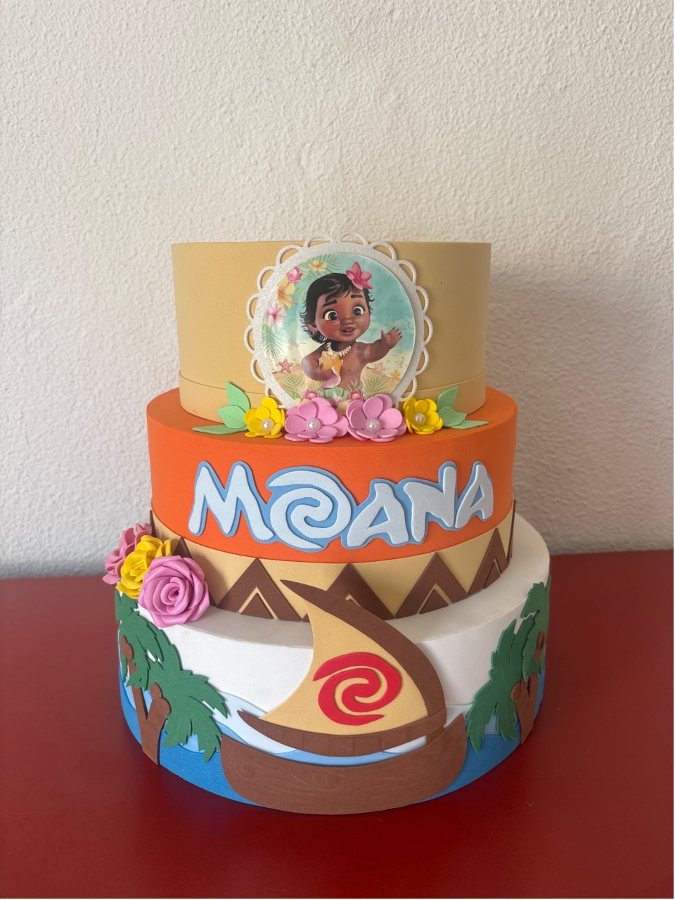 Bolo Fake Moana - Afestapegueemonte