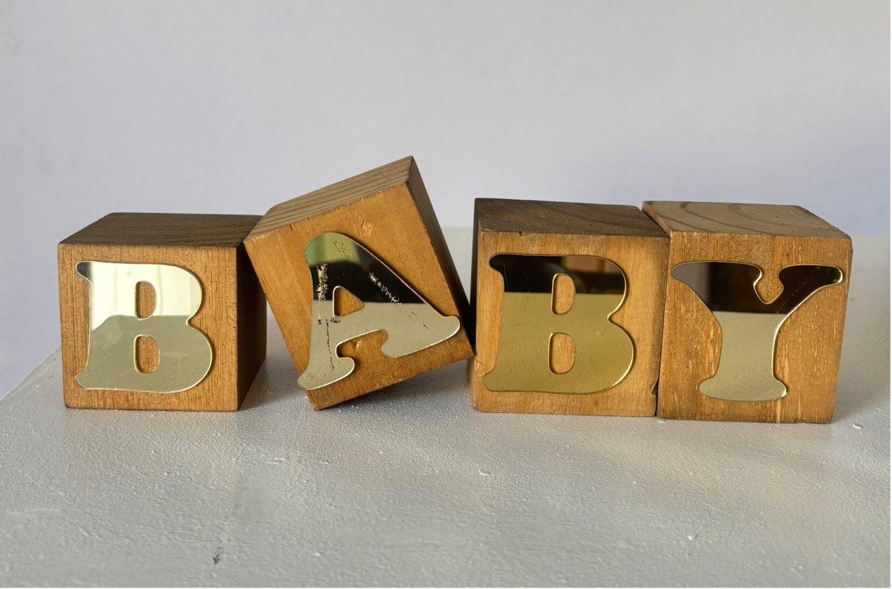 Mini Cubos Baby Em Pinus - Afestapegueemonte