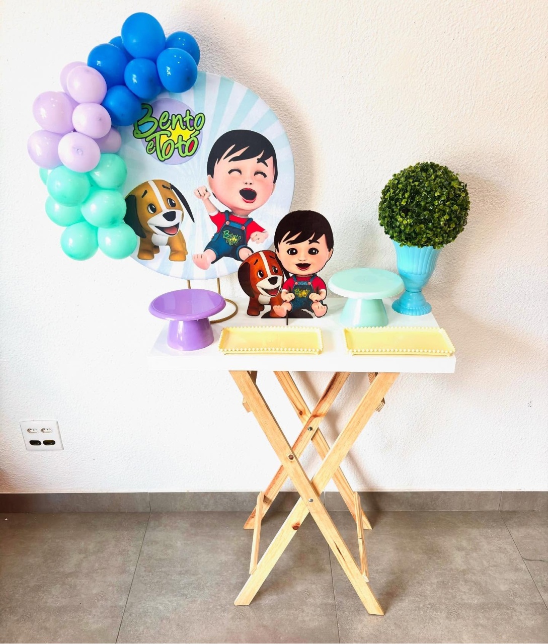 Mini Festa - Bento E Totó - Afestapegueemonte