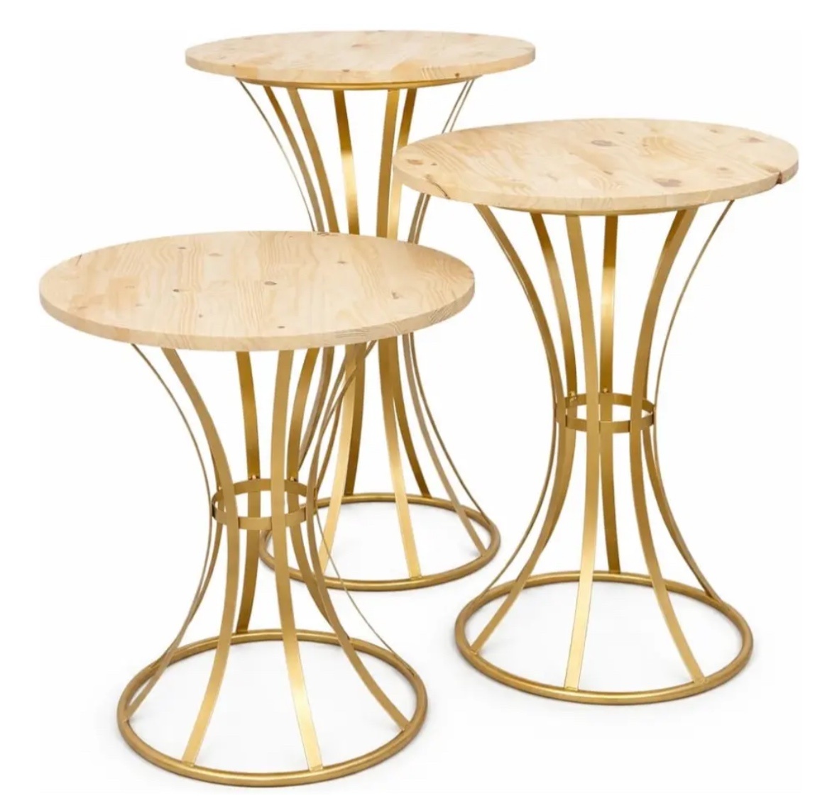 Trio de Mesas Bailarinas - Afestapegueemonte