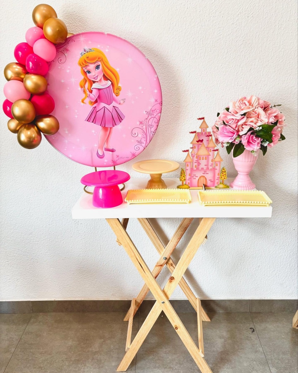 Mini Festa - Bela Adormecida / Princesa Aurora - Afestapegueemonte