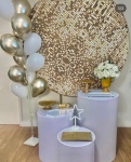 Adulto/Reveillon/Branco E Dourado - imagem 2