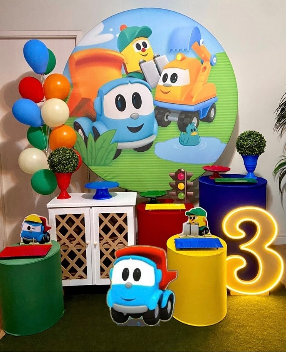 Léo, O Caminhão | Infantil - Afestapegueemonte
