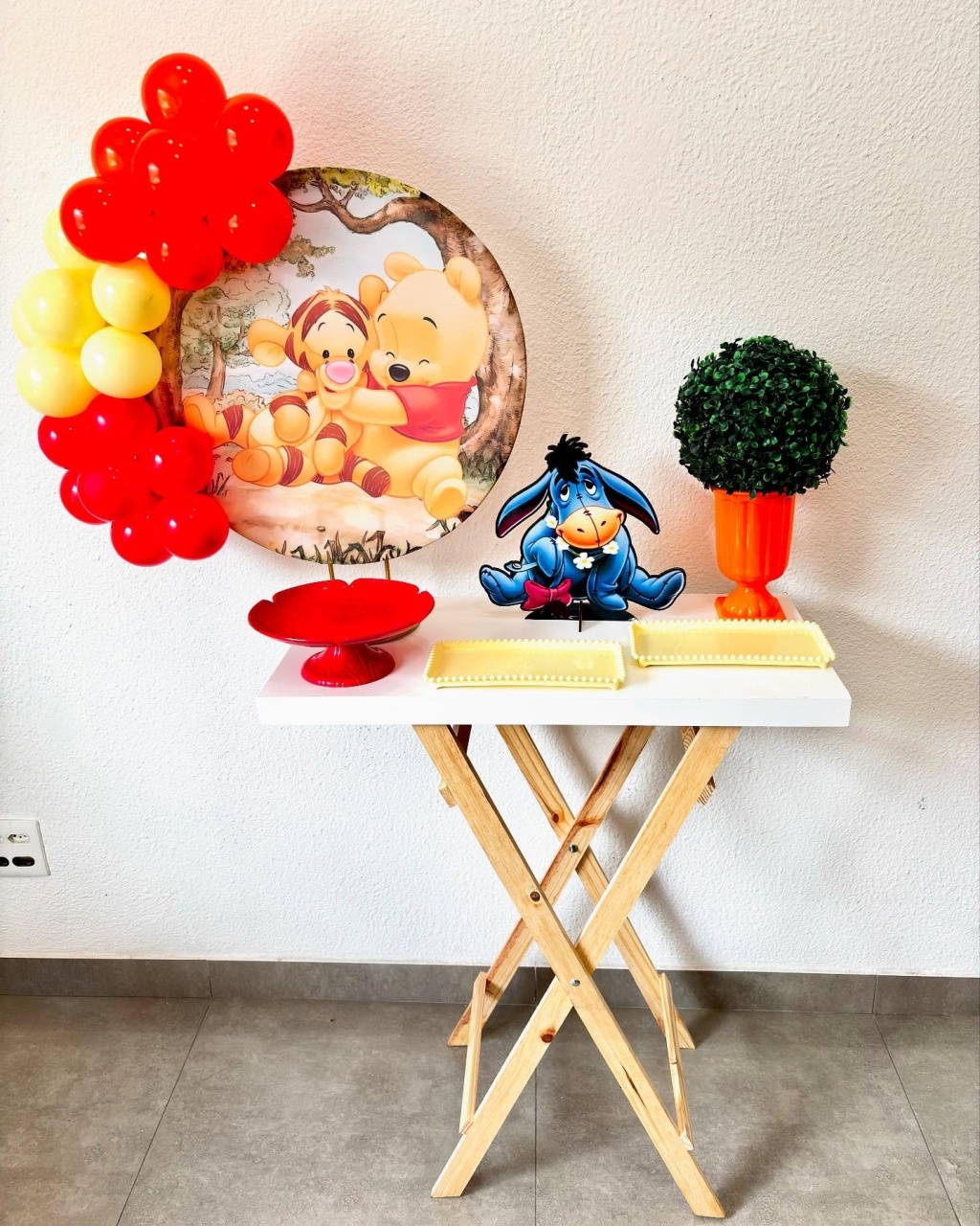 Mini Festa - Ursinho Pooh - Afestapegueemonte