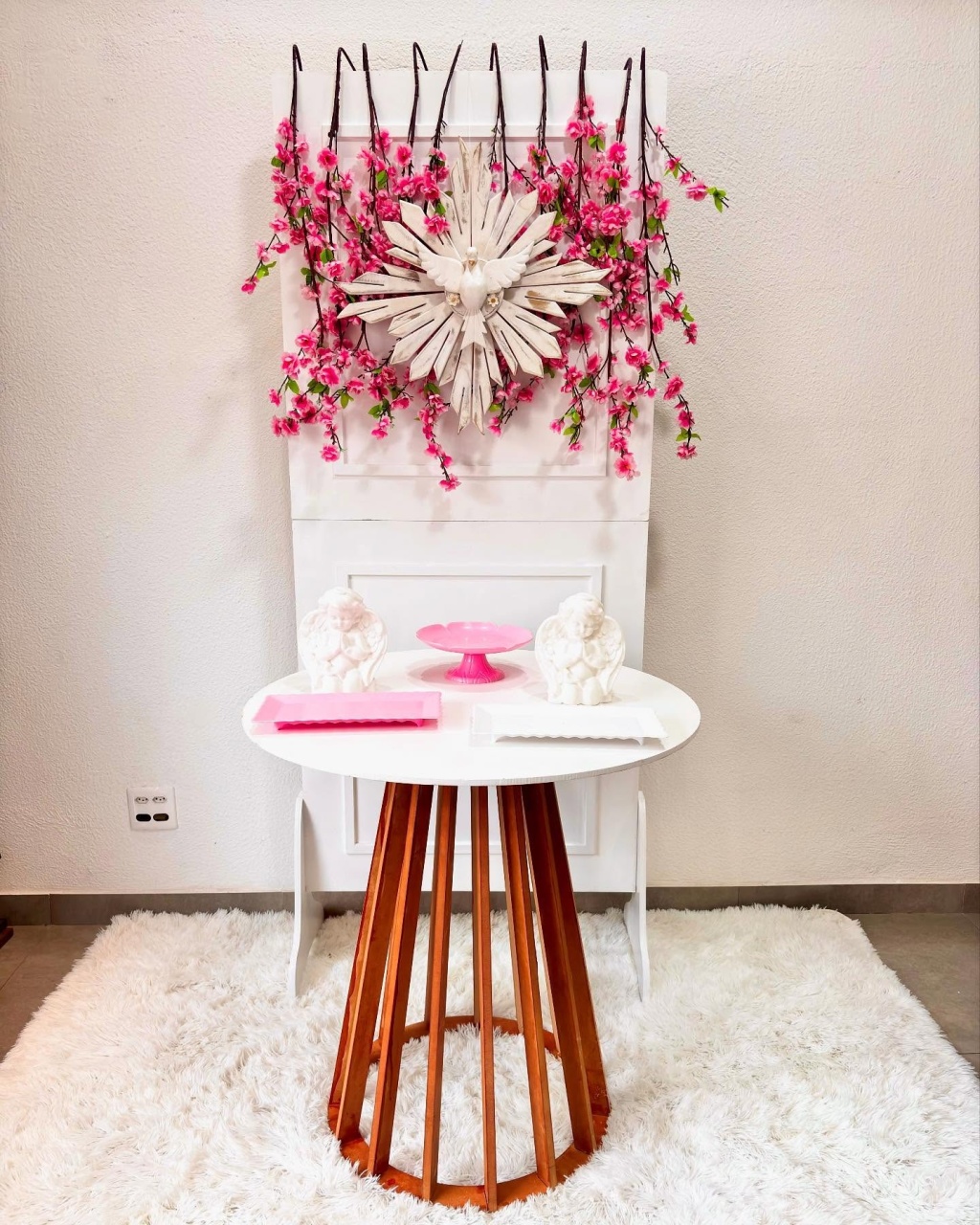 Batizado Rosa E Branco - Afestapegueemonte