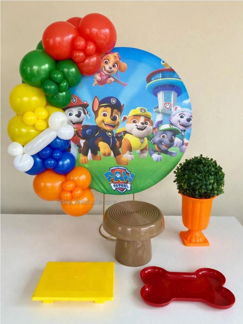 Patrulha Canina Mini Festa - Catálogo Jake festa decore 