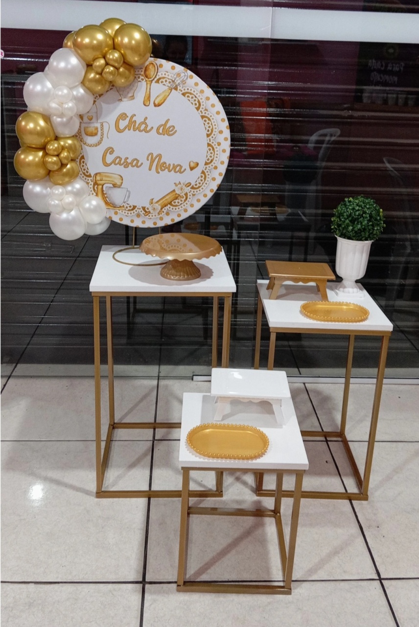 Kit Luxo Mini Festa + Mesa - Catálogo Jake festa decore 