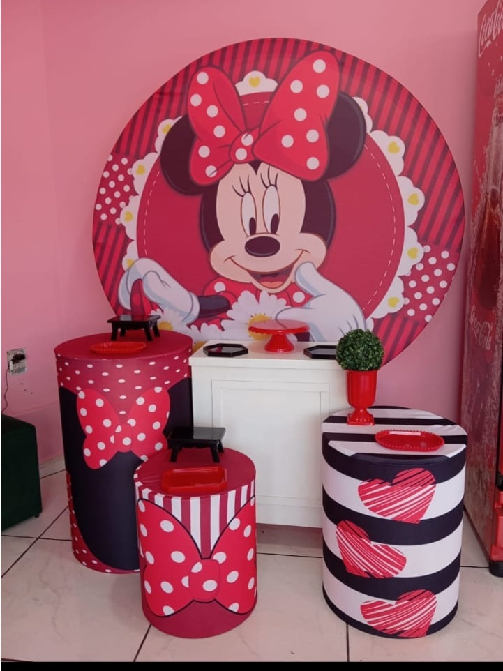 Minnie Vermelha - Catálogo Jake festa decore 