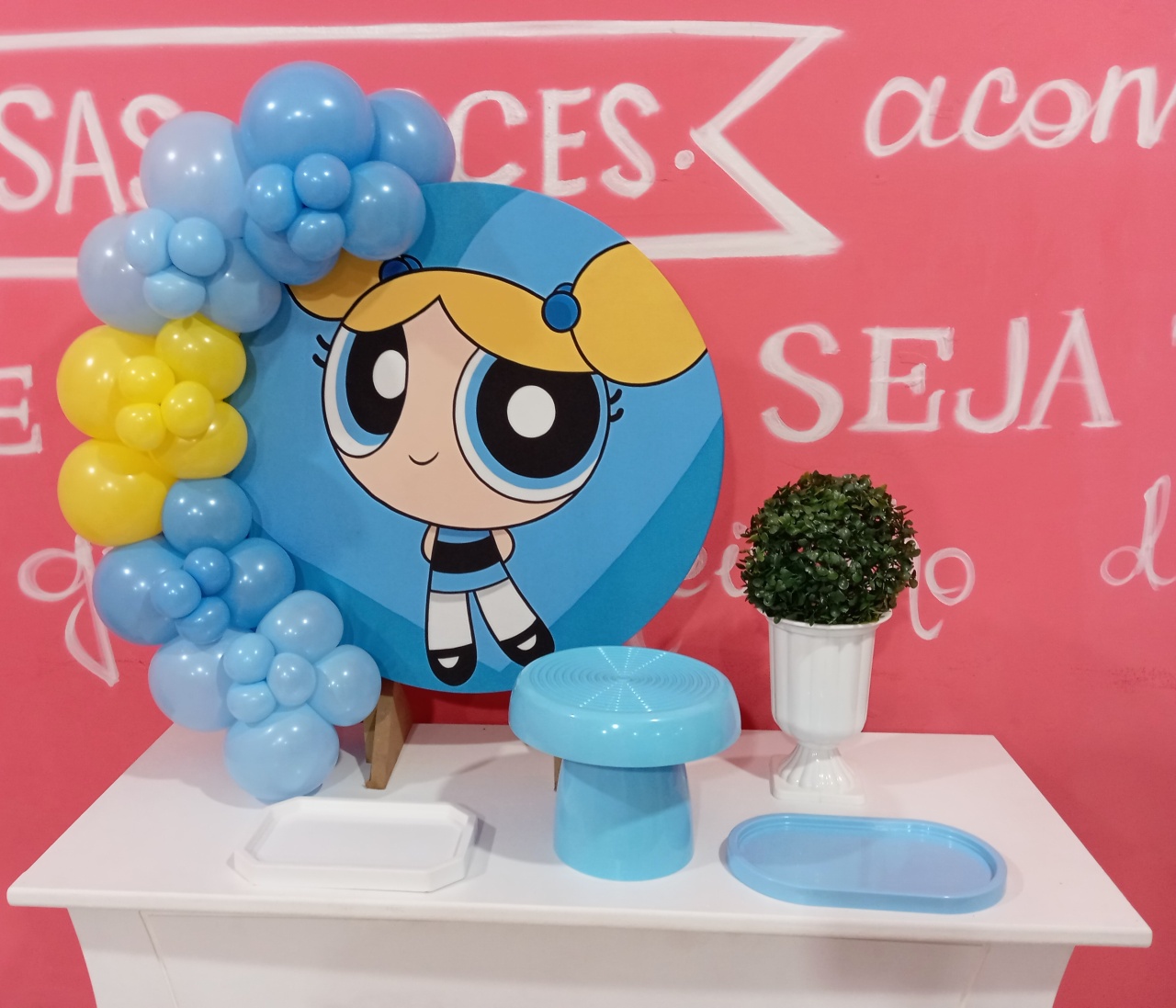 Lindinha Super Poderosas Mini Festa - Catálogo Jake festa decore 