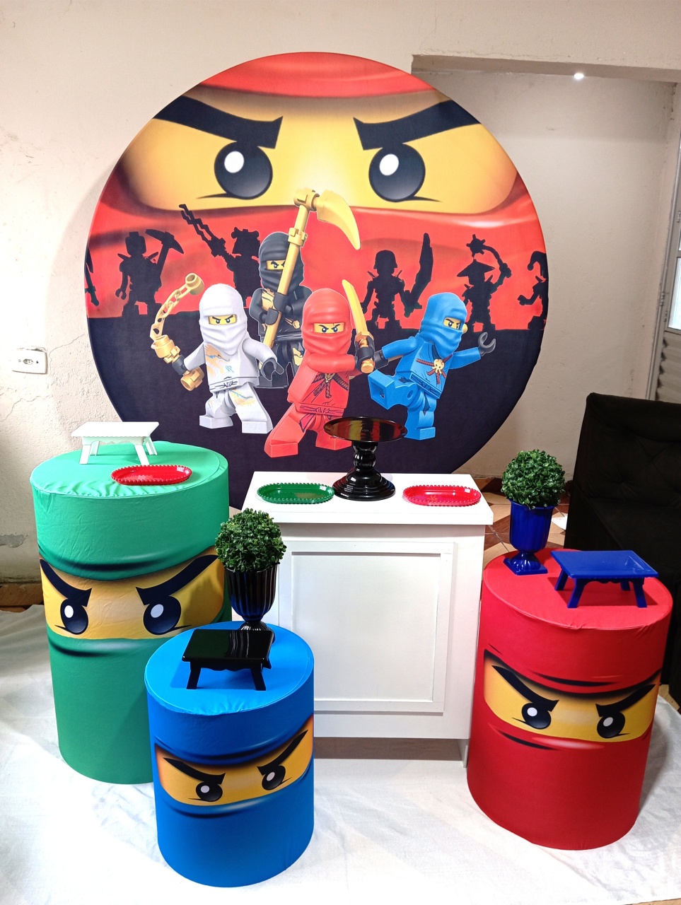 Ninjago - Catálogo Jake festa decore 