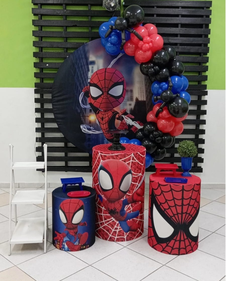 Homem Aranha 🕷️ Baby -Modelo 1 - Catálogo Jake festa decore 