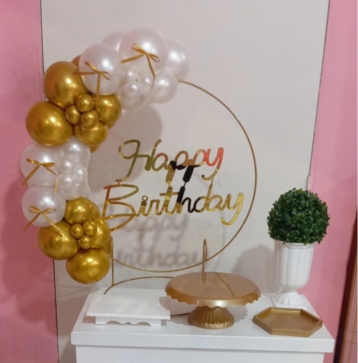 Luxo Happy - 2Cores Cromadas - Mini Festa - Catálogo Jake festa decore 
