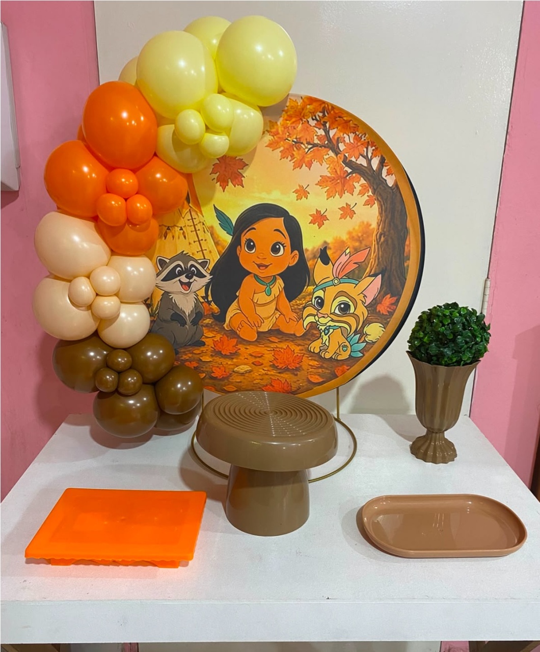 Pocahontas Baby - Mini Festa - Catálogo Jake festa decore 