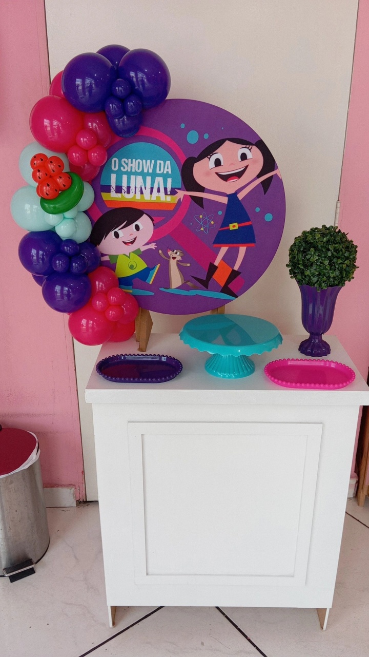 Show da Luna 🍉 Mini Festa + Mesa - Catálogo Jake festa decore 