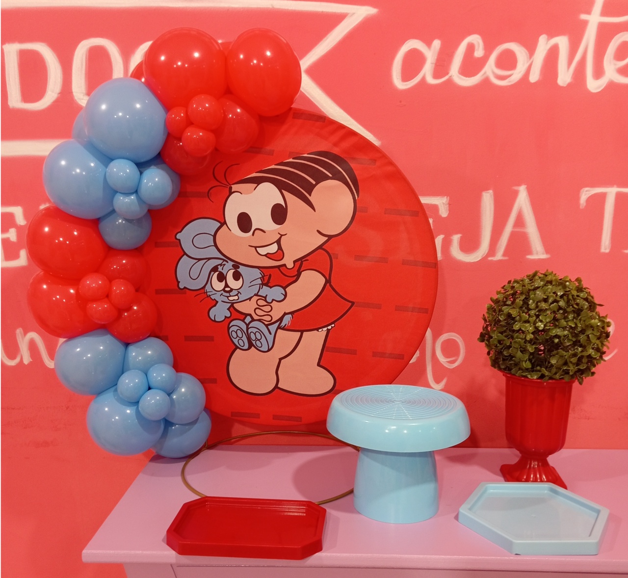 Mônica Mini Festa   - Catálogo Jake festa decore 