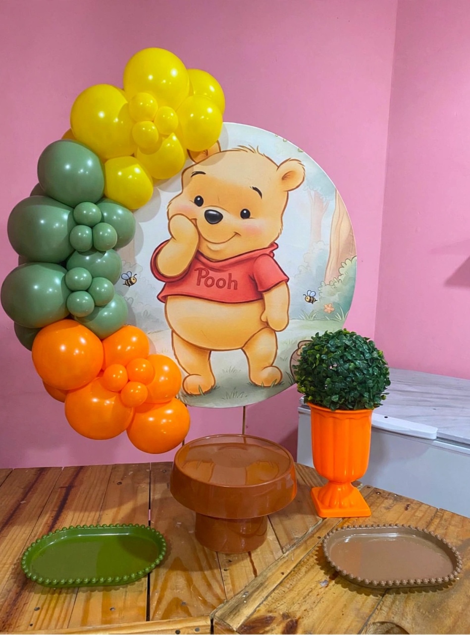 Ursinho Pooh - Mini Festa - Catálogo Jake festa decore 
