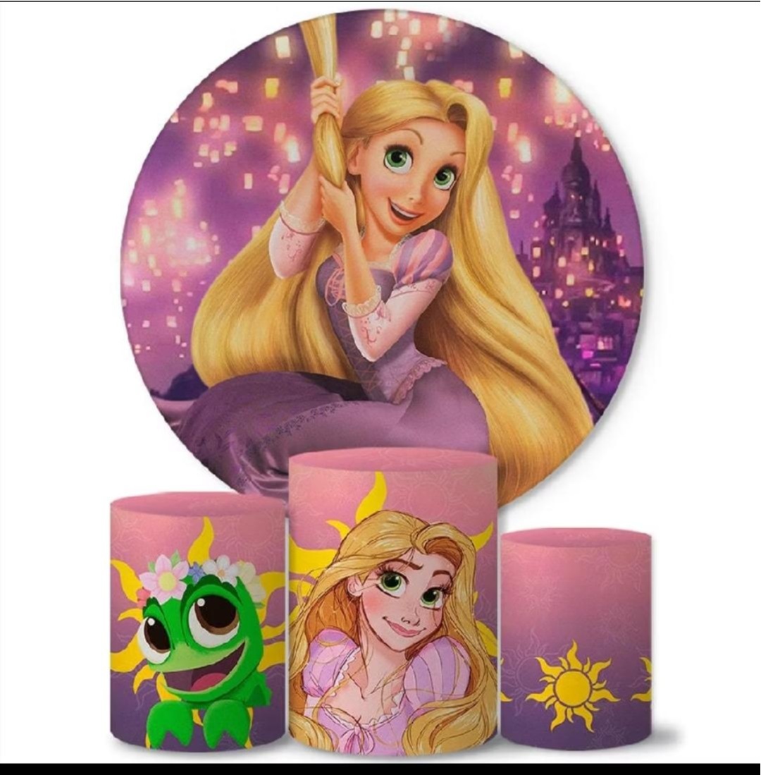 Rapunzel Enrolados - Kit - Catálogo Jake festa decore 