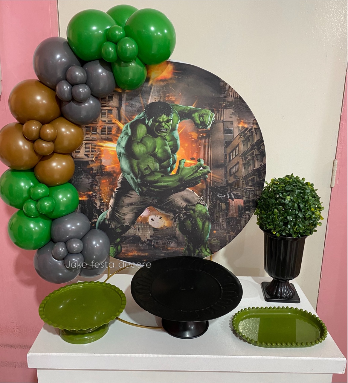 Hulk (1) - Mini Festa - Catálogo Jake festa decore 
