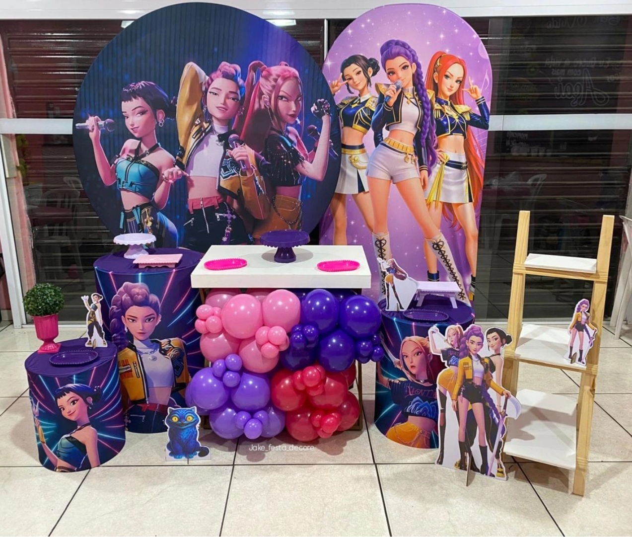 Guerreiras Do K Pop - Kit 4 - Catálogo Jake festa decore 