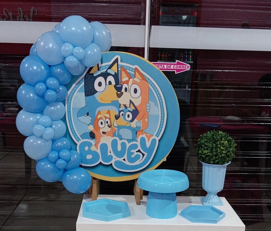Bluey E Bingo Mini Festa - Catálogo Jake festa decore 