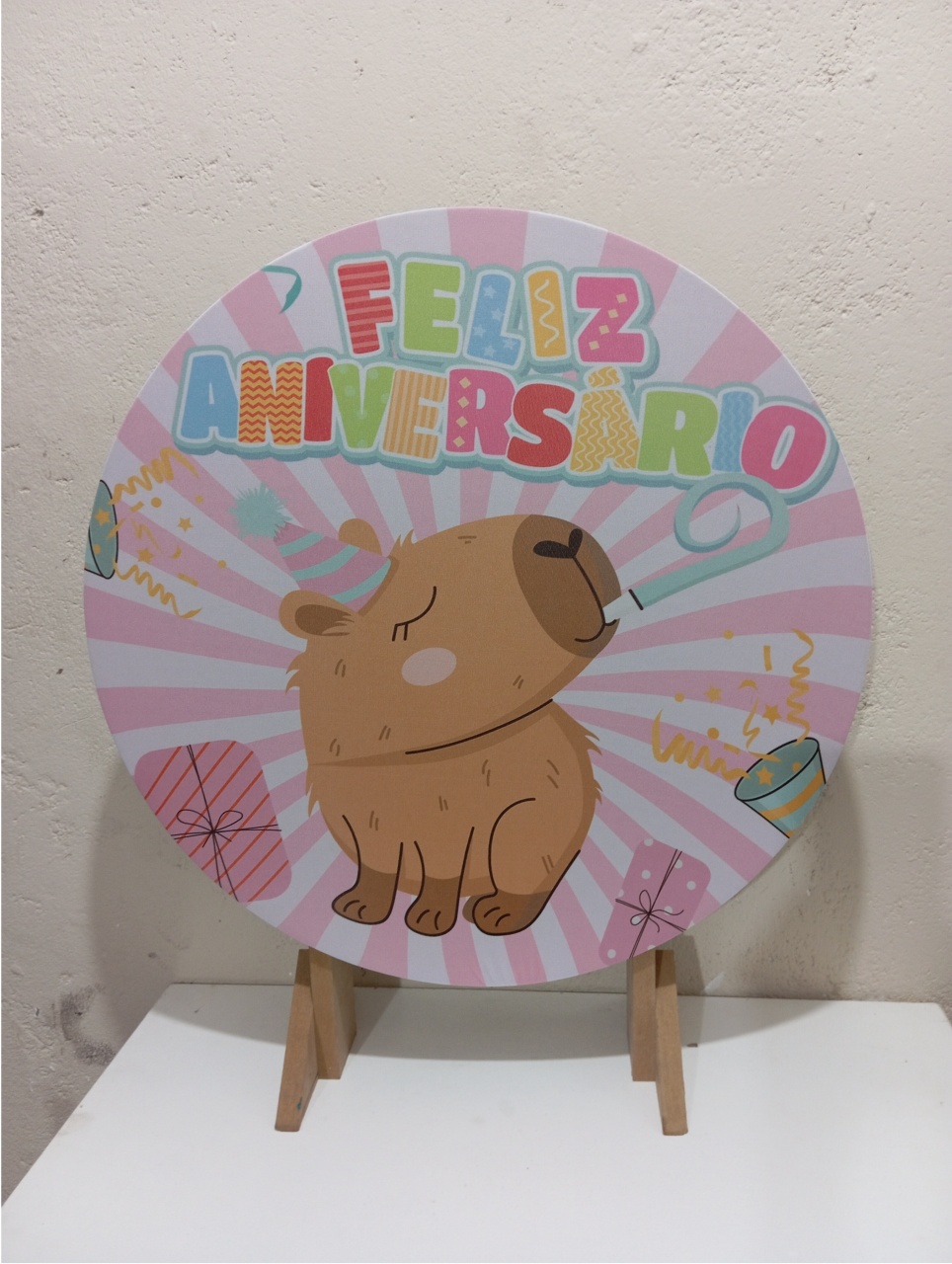 Capivara Mini Festa - Catálogo Jake festa decore 