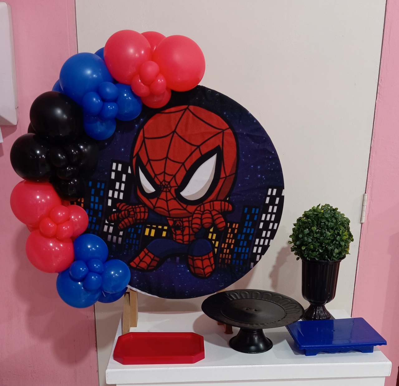 Homem Aranha Baby Mini Festa - Catálogo Jake festa decore 