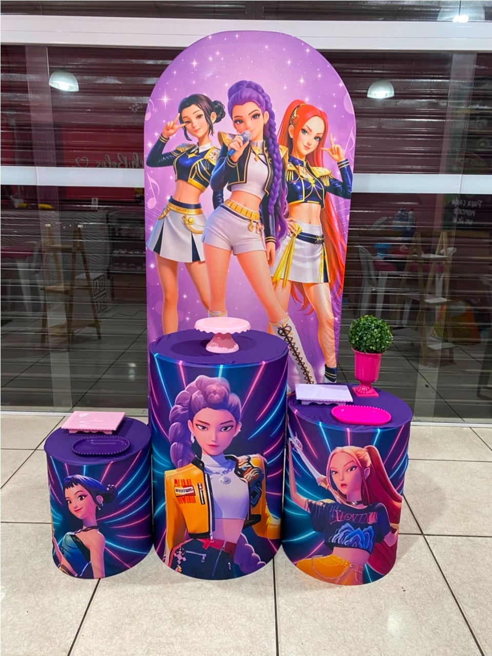 Guerreiras Do K Pop -Kit 4 - Catálogo Jake festa decore 