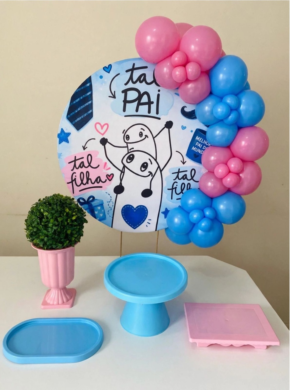 Dia dos Pais Tal Filho(A) - Mini Festa - Catálogo Jake festa decore 
