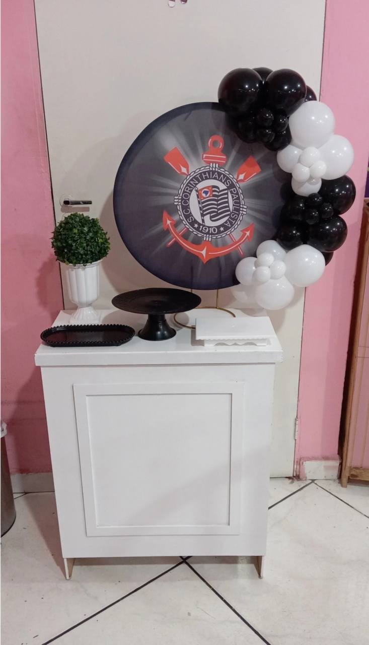 Corinthians Mini Festa + Mesa - Catálogo Jake festa decore 