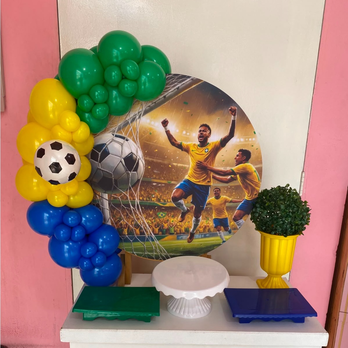 Copa Do Mundo Neymar - Catálogo Jake festa decore 