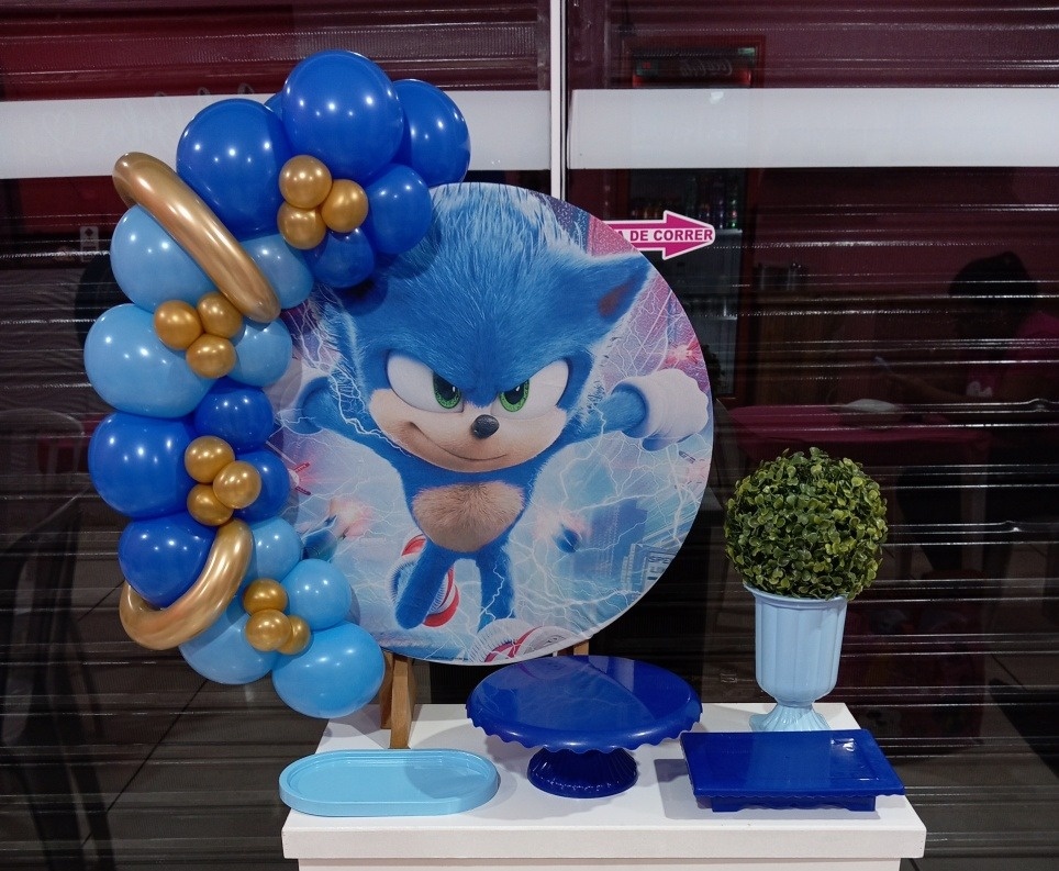 Sonic Mini Festa - Catálogo Jake festa decore 