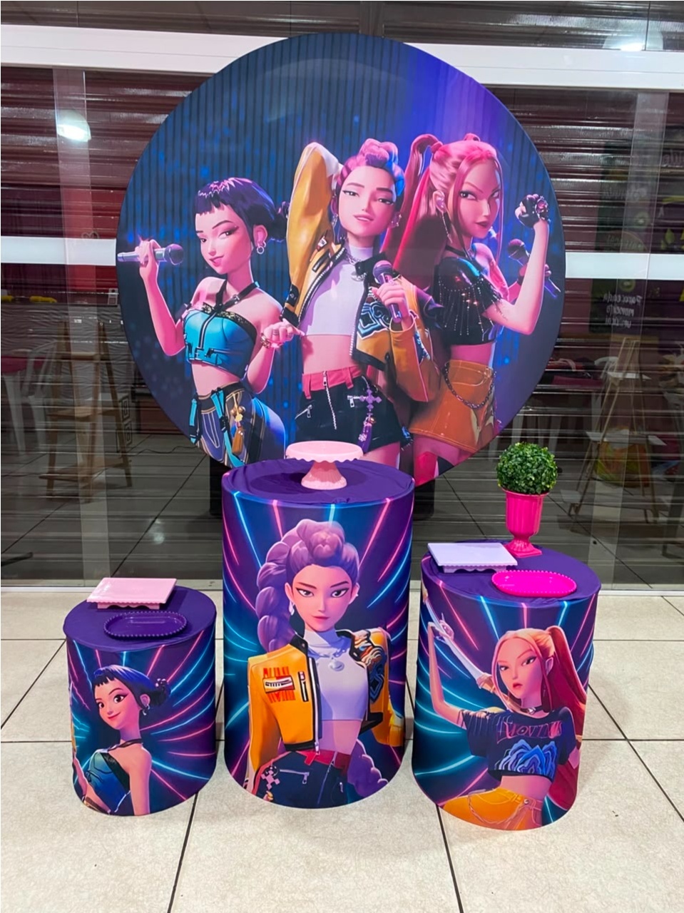 Guerreiras Do K Pop -Kit 1 - Catálogo Jake festa decore 