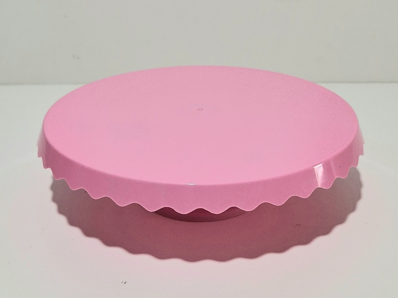 Bandeja Para Doces Cor Rosa Babado - Pegue e Monte sua Festa