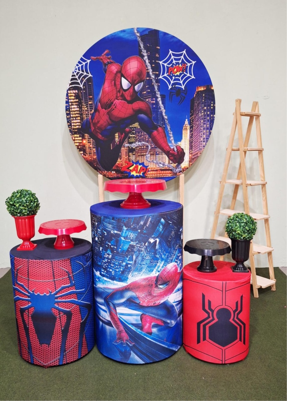 Kit Festa Homem Aranha  - Pegue e Monte sua Festa