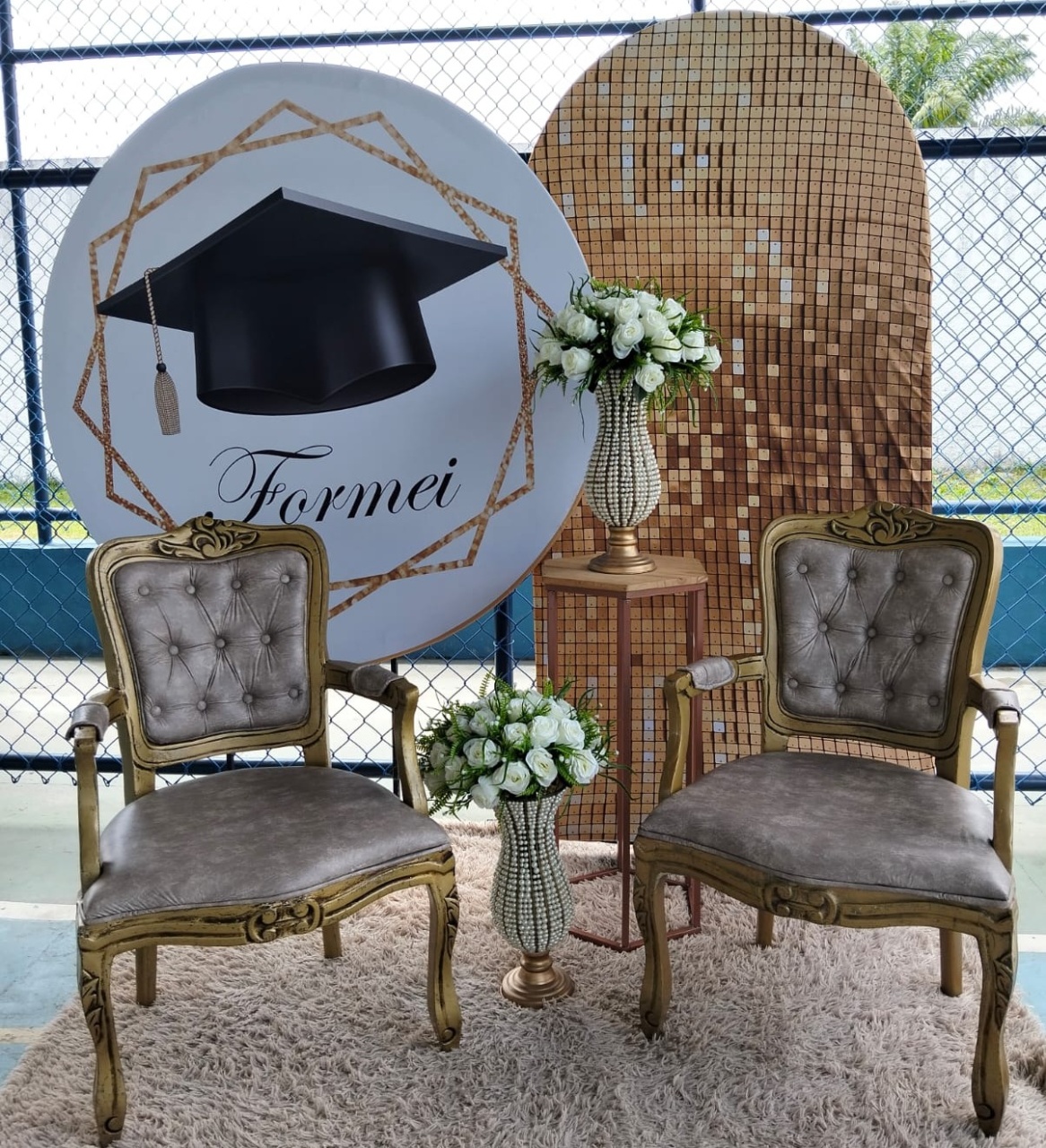 Decor Formatura - Rosy val decorações de Festas