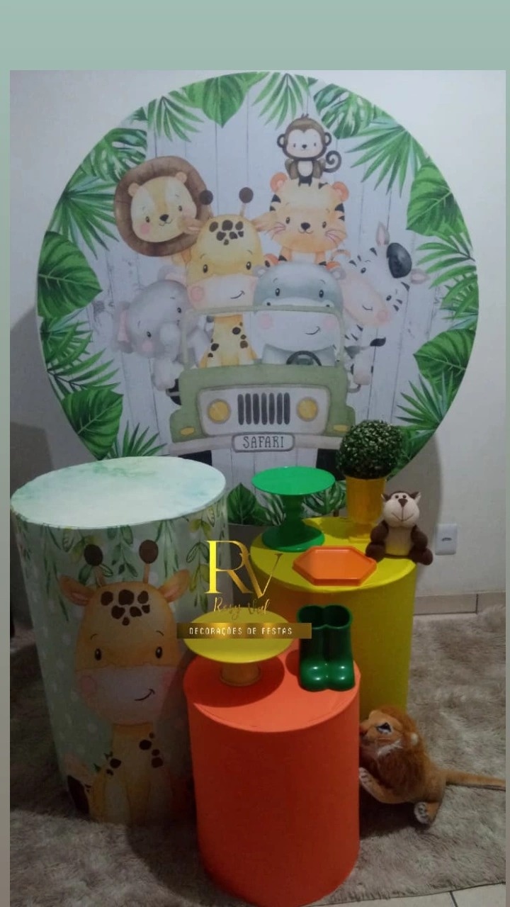 Safari / Kit Bronze - Rosy val decorações de Festas