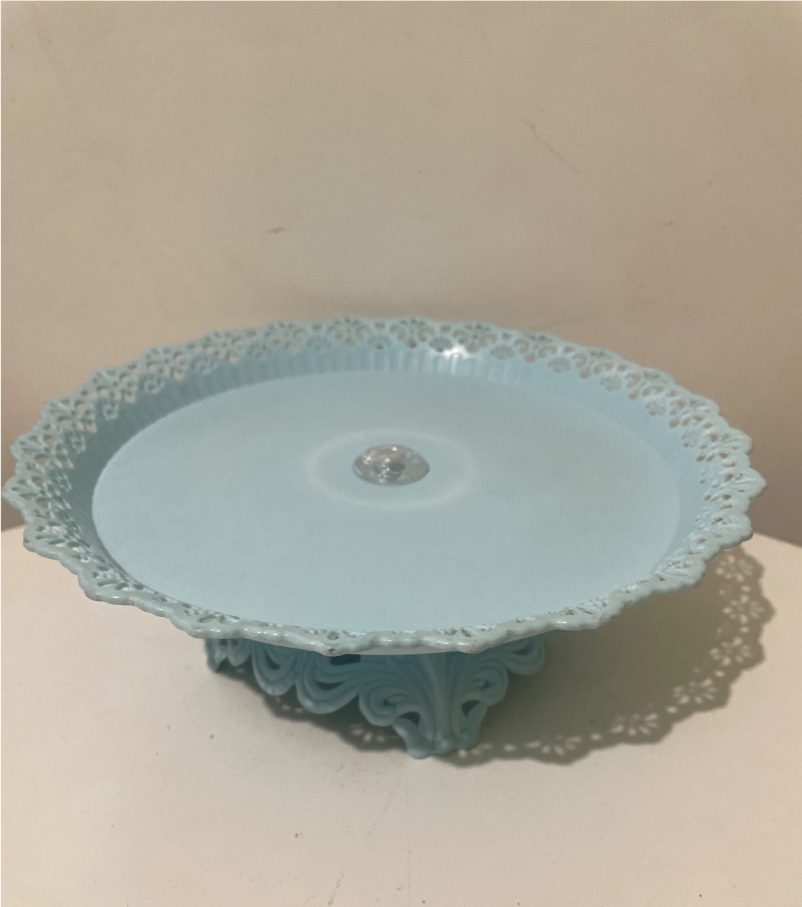 Bandeja de Plástico Azul P - Rosy val decorações de Festas