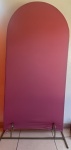 Painel Romano Dupla Face  Rosa Pink E Rosê 1X2 - imagem 2
