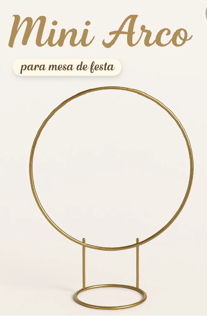 Painel de Ferro de Mesa - Rosy val decorações de Festas