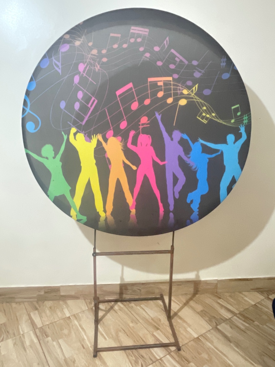 Balada , Painel 1,20X1,20 - Rosy val decorações de Festas