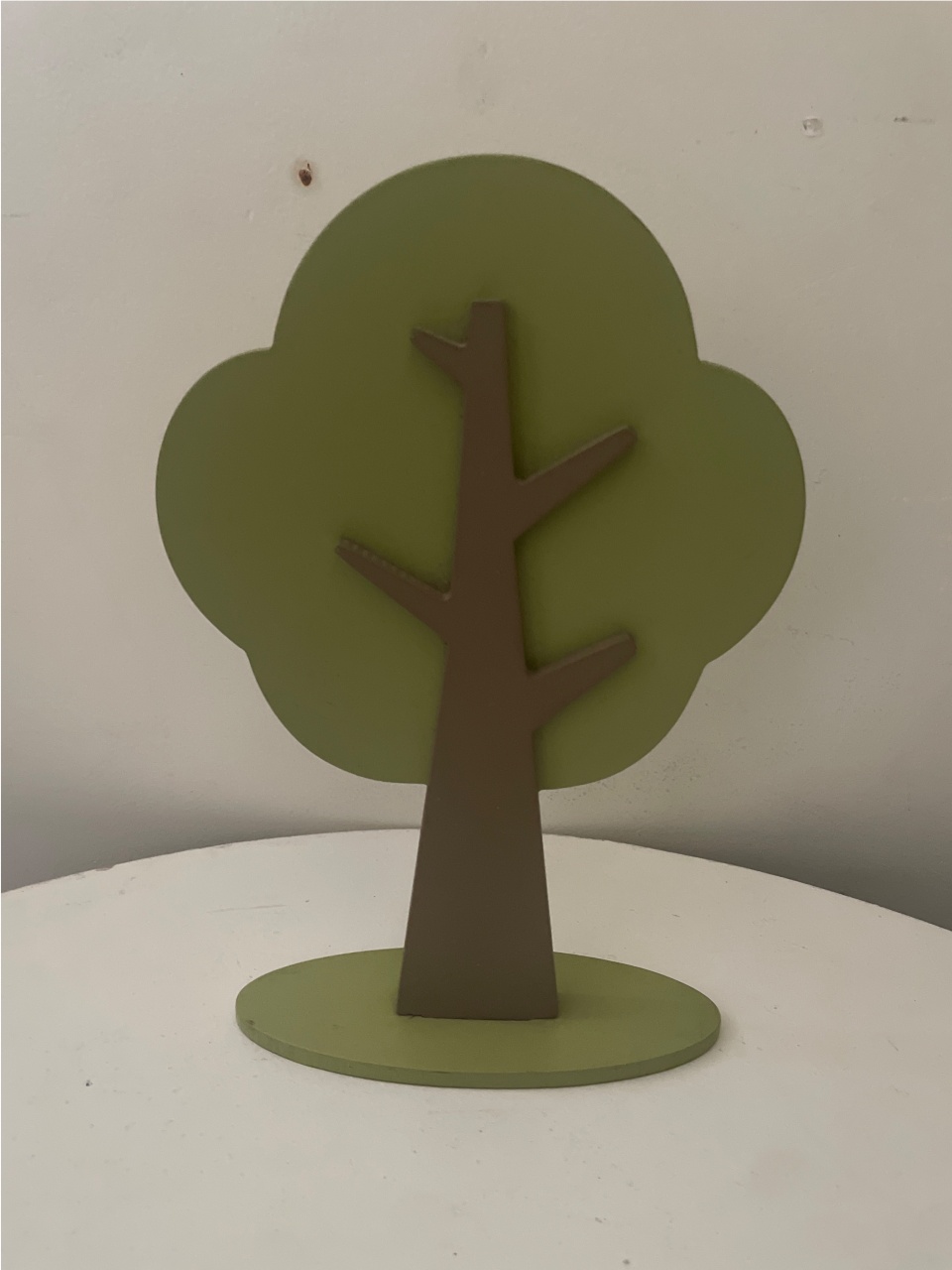 Árvores de Mdf Pequena de Mesa - Rosy val decorações de Festas