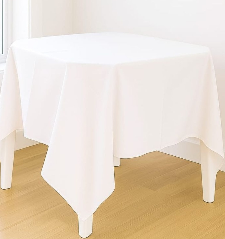 Toalha Branca Oxford  - Rosy val decorações de Festas