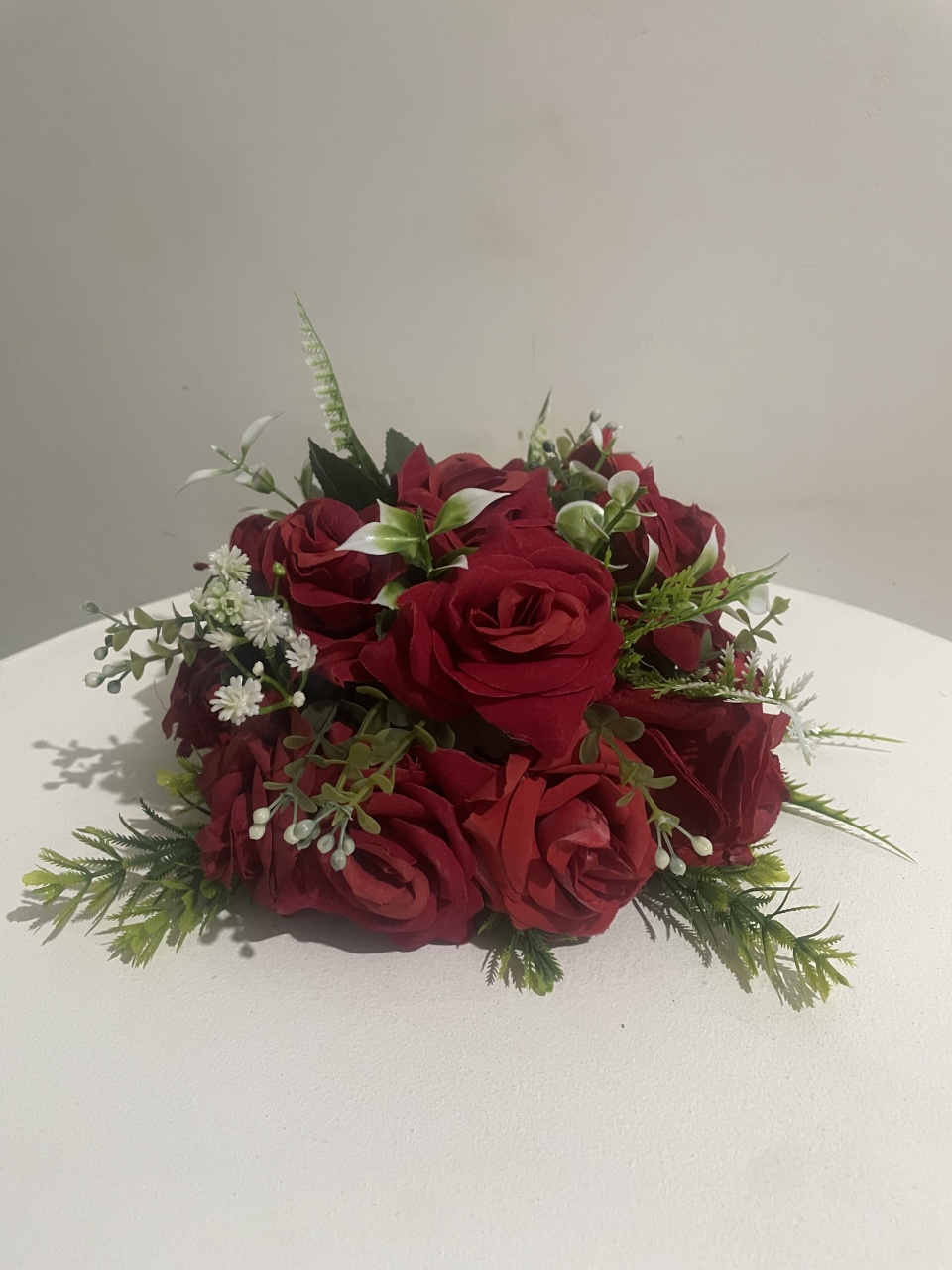 Arranjo P Vermelho - Rosy val decorações de Festas