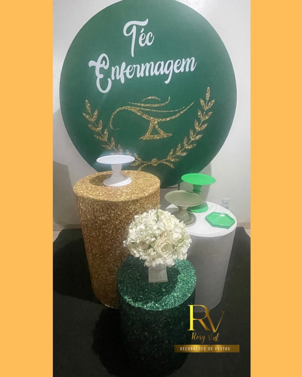 Tec. Enfermagem - Rosy val decorações de Festas