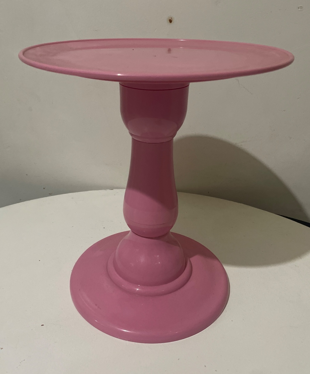 Bandeja Rosa de Plástico Abs G - Rosy val decorações de Festas