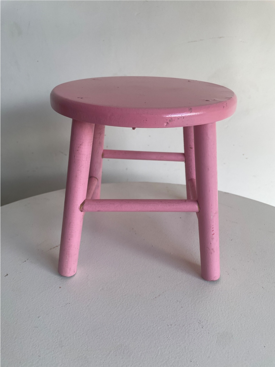 Banquinho Rosa de Mesa - Rosy val decorações de Festas