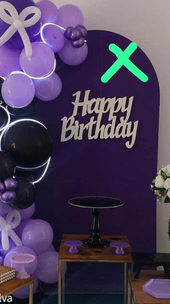 Roxo  Romano Bronze Montagem   - Nessa Lopes Decorações 